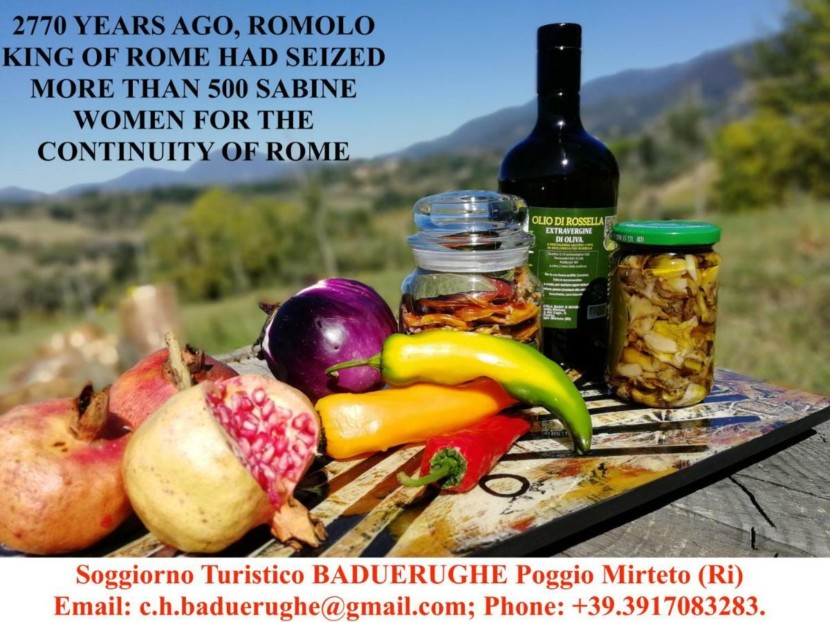 Baduerughe - Valledellago Poggio Mirteto Ngoại thất bức ảnh